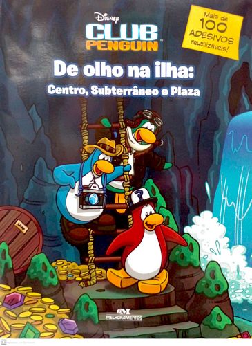Club Penguin - de olho na ilha: centro, subterrâneo e plaza
