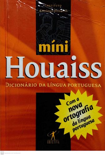 Minidicionário Houaiss - dicionário da língua portuguesa (nova ortografia)