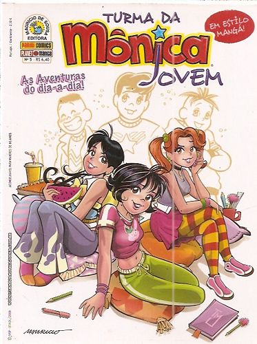 Turma da Monica Jovem Vol. 005: as aventuras do dia-a-dia!